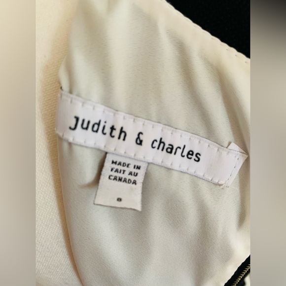 Black and off-white dress - Picture 3 of 3